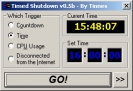 Náhled k programu Timed Shutdown